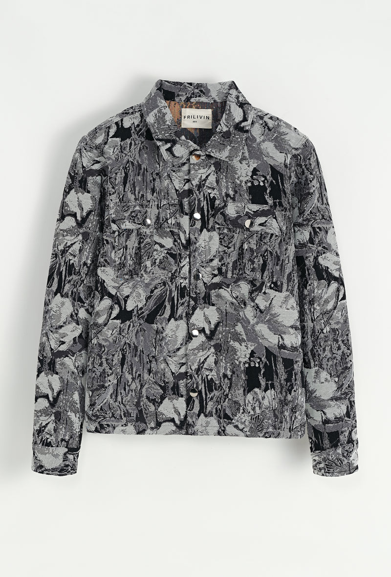 VESTE - KOYA WHITE AND BLACK