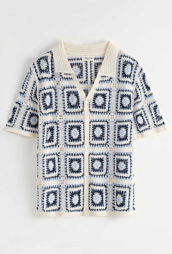 CHEMISE- MALAGA BLUE