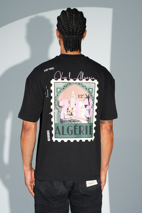 TEE SHIRT - MODELE ALGERIE 213 NOIR