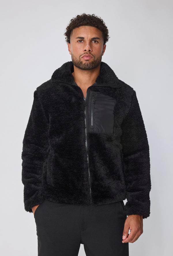 VESTE - POLAIRE FULL BLACK