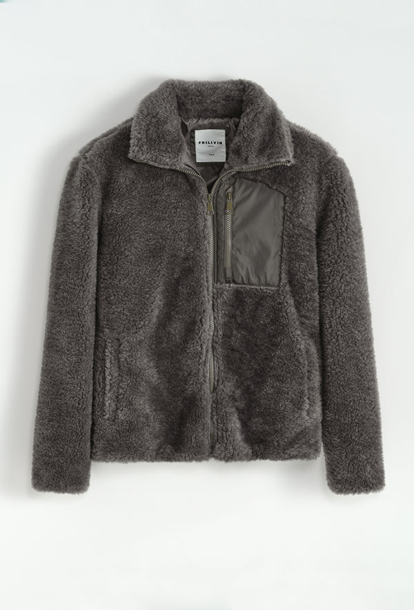 VESTE - POLAIRE FULL GREY