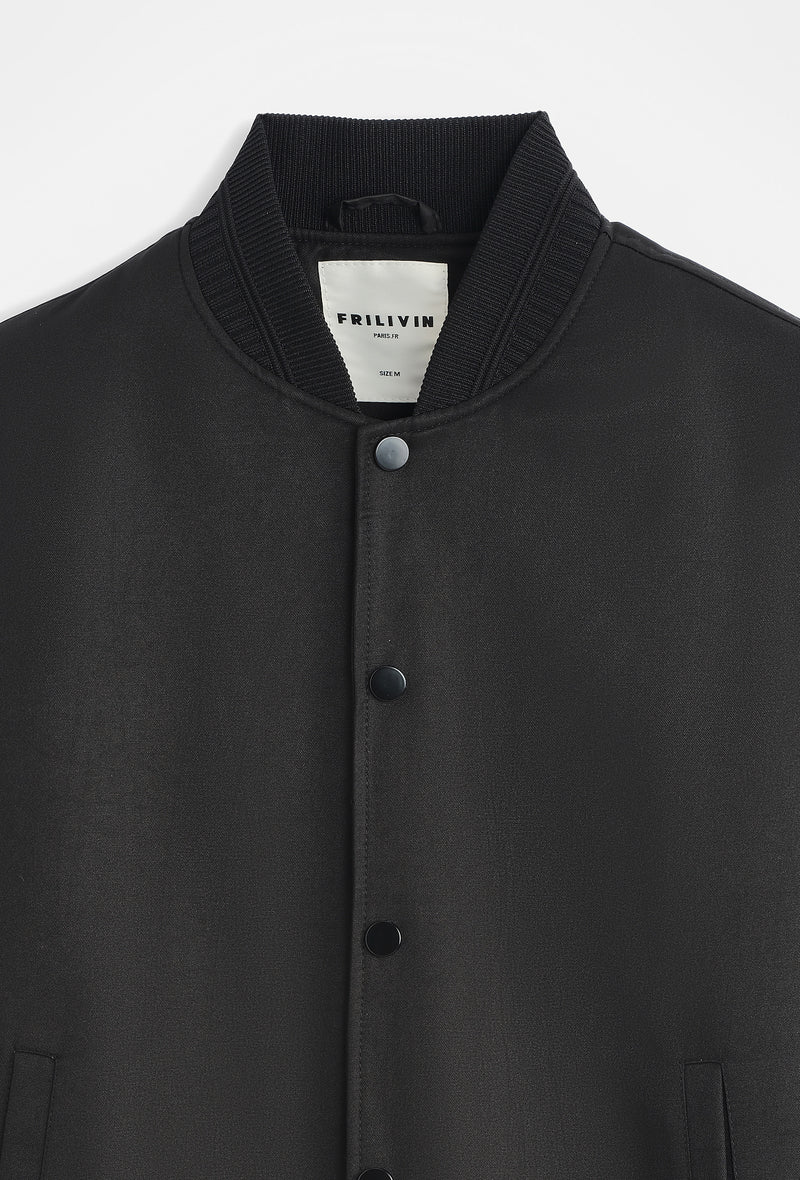 VESTE - MODELE COLLEGE BLACK