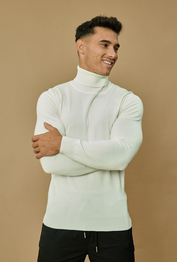 🖤 Pull Col Roulé Streetwear – Style Urbain & Confort