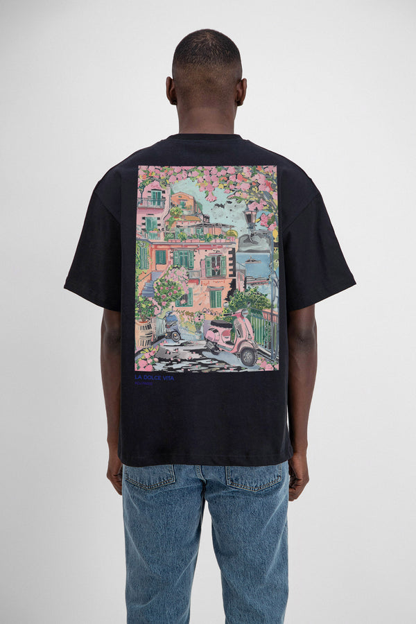 TEE SHIRT - MODÈLE DOLCE VITA NOIR