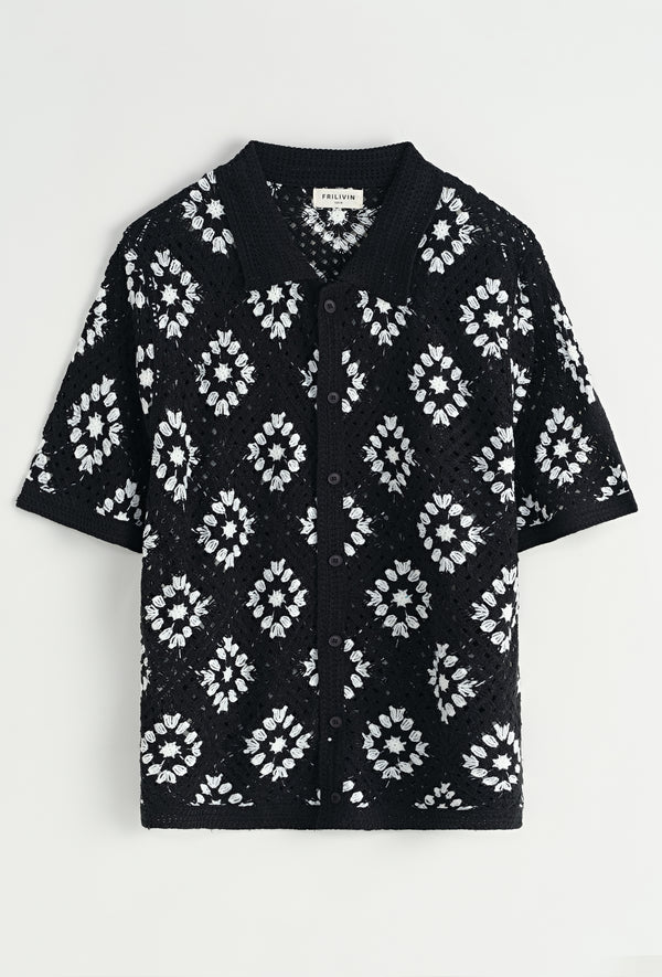 CHEMISE R DE PALMA BLACK