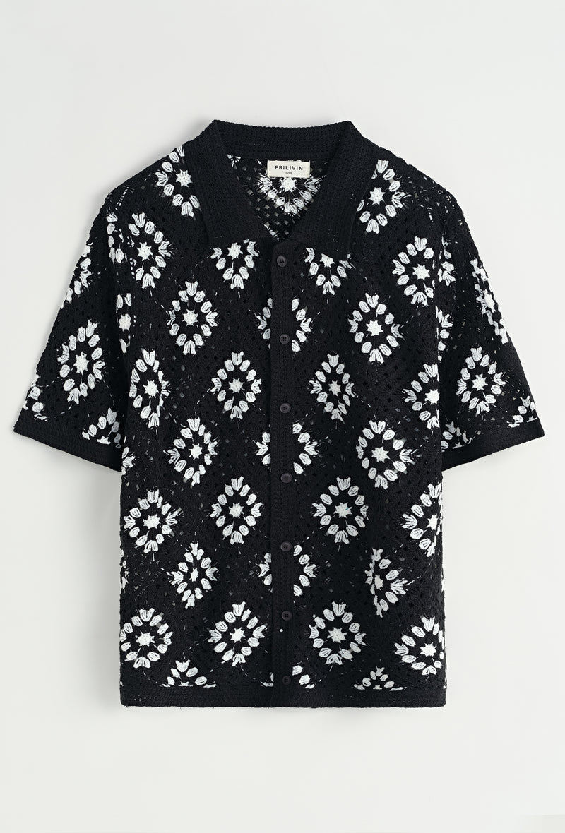 CHEMISE R DE PALMA BLACK