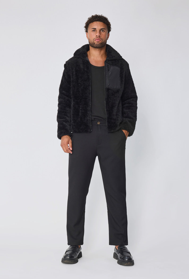 VESTE - POLAIRE FULL BLACK