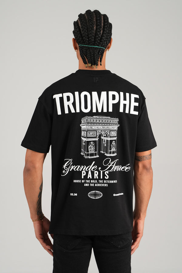 T-SHIRT - MODELE TRIOMPHE BLACK