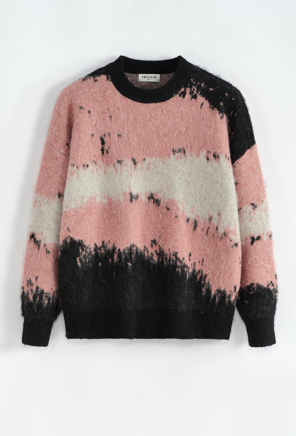 PULL - WINTER BLACK PINK