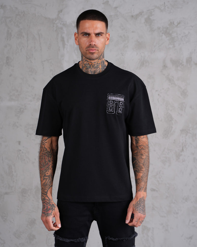 TEE SHIRT - MODÈLE MONA  NOIR