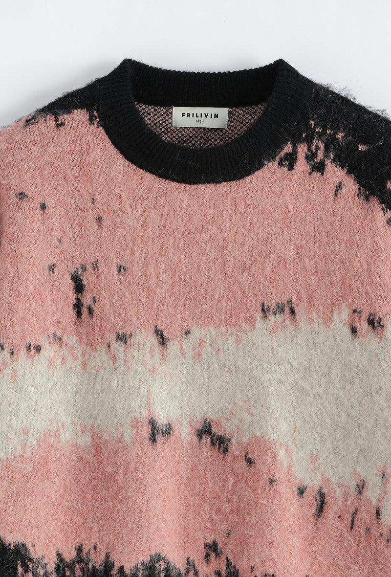 PULL - WINTER BLACK PINK