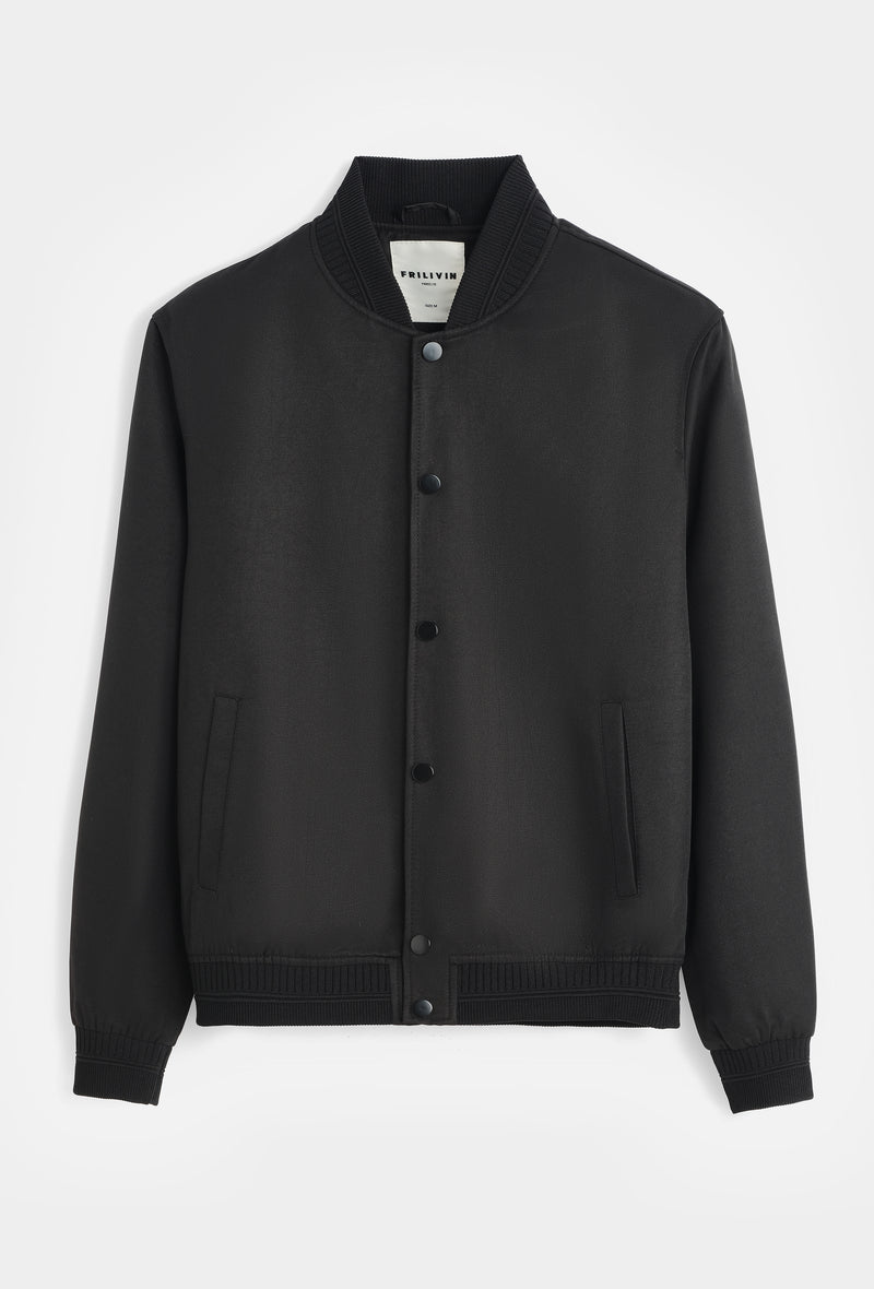 VESTE - MODELE COLLEGE BLACK